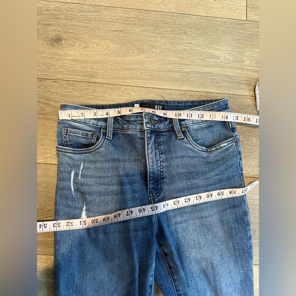Kut From The Kloth Kelsey Fab Ab Ankle Flare High Rise Jean - Picture 8 of 12